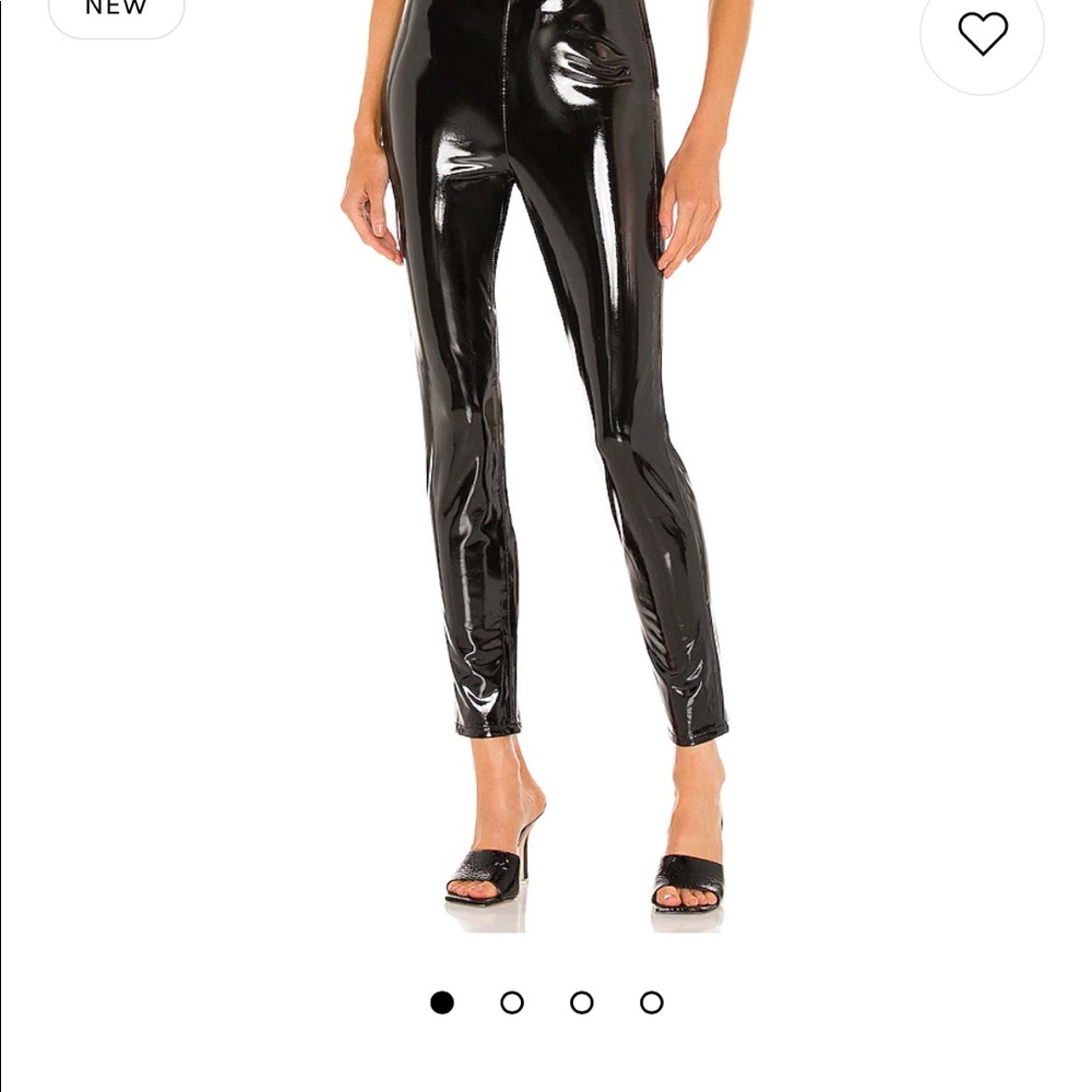 Vinyl leather leggings from blank nyc